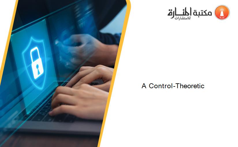A Control-Theoretic