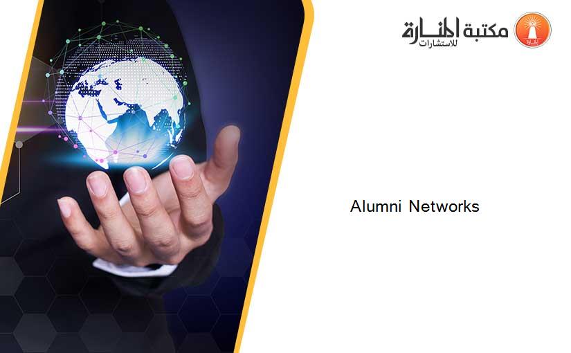 Alumni Networks