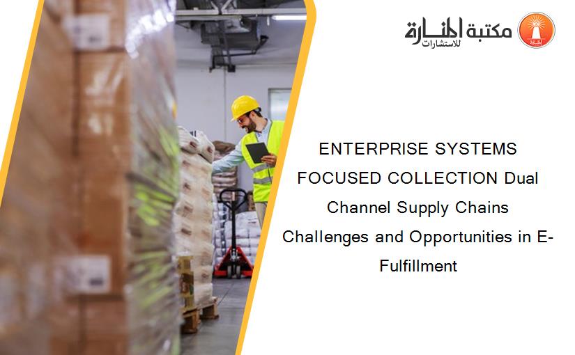 ENTERPRISE SYSTEMS FOCUSED COLLECTION Dual Channel Supply Chains Challenges and Opportunities in E-Fulfillment