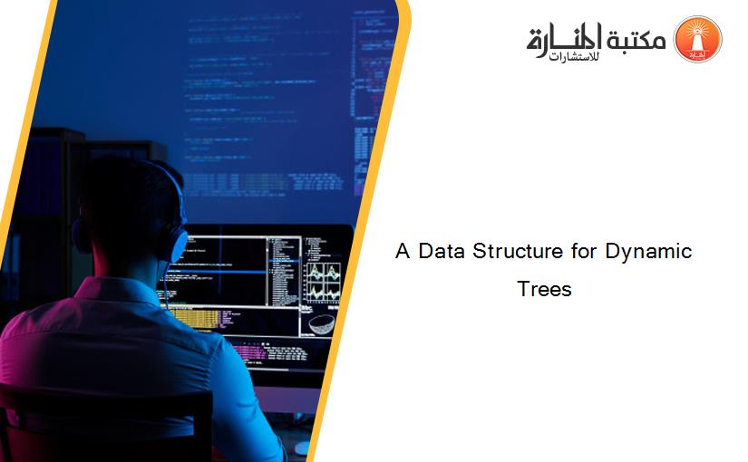 A Data Structure for Dynamic Trees