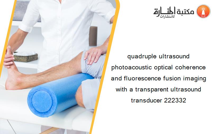 quadruple ultrasound photoacoustic optical coherence and fluorescence fusion imaging with a transparent ultrasound transducer 222332