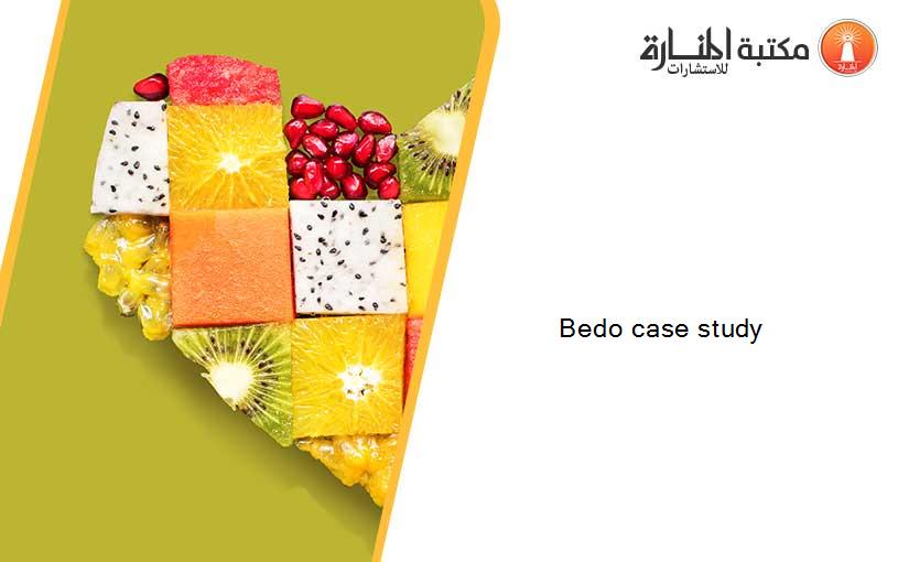 Bedo case study