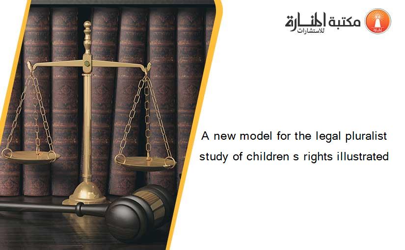 A new model for the legal pluralist study of children s rights illustrated