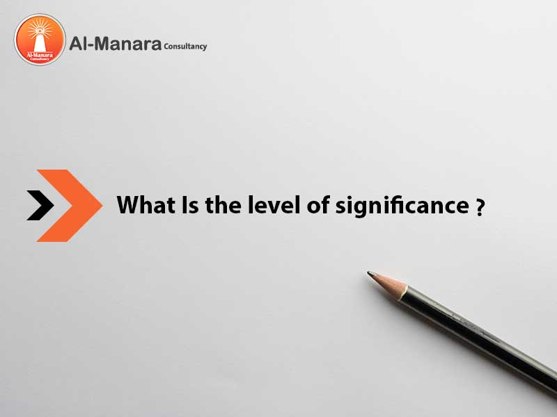 What Is the level of significance?