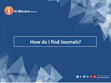 How do I find Journals?